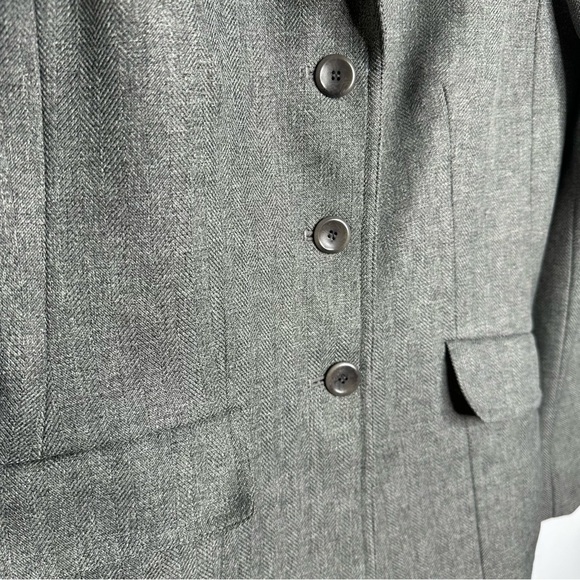Le Suit Blazer Grey Size 6 - Picture 3 of 16